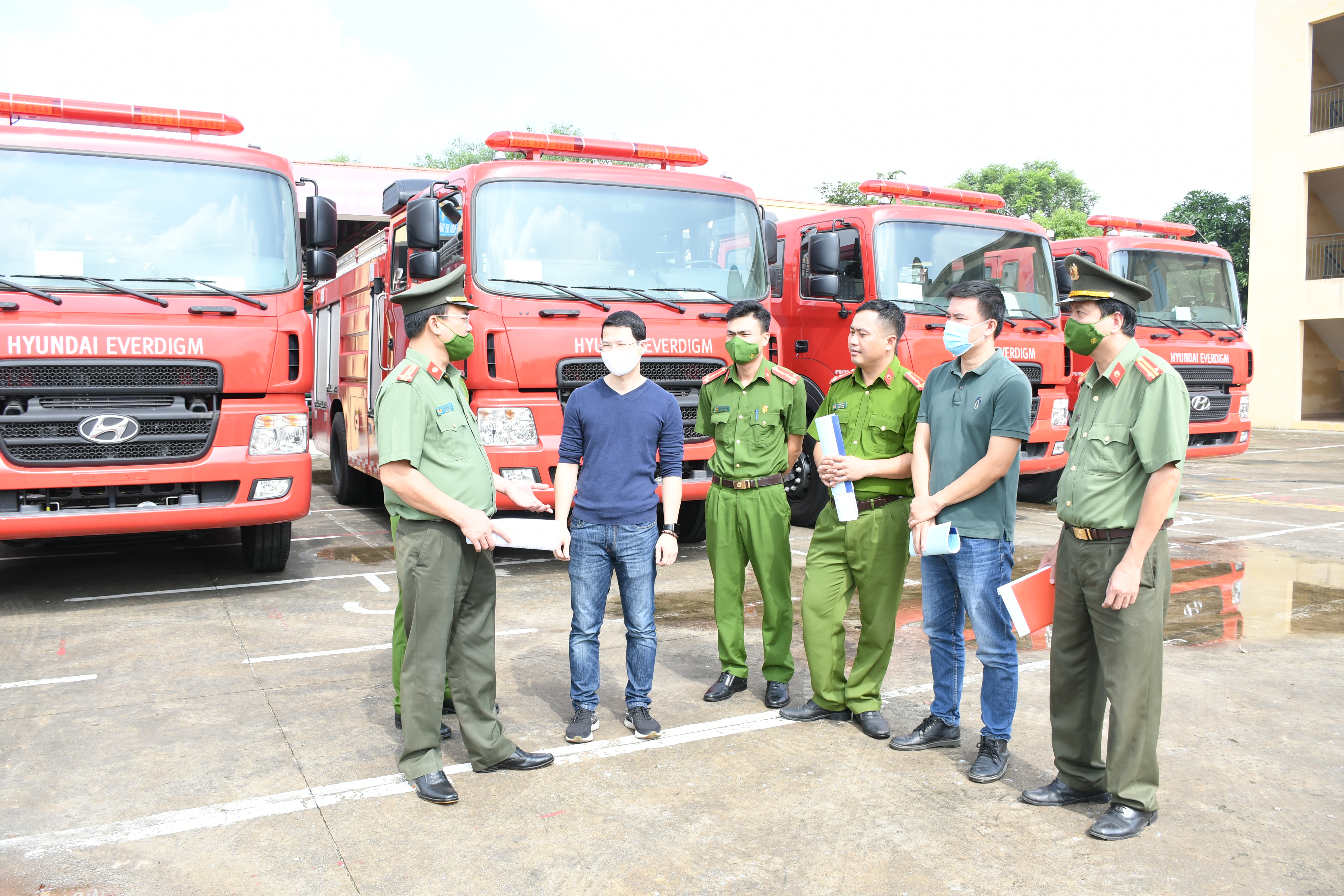 Phòng Cảnh sát PCCC và CNCH: Bảo đảm phương tiện phục vụ chữa cháy, cúu hộ kịp thời